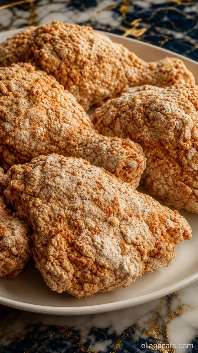 Step 3: Double-Dredge the Chicken