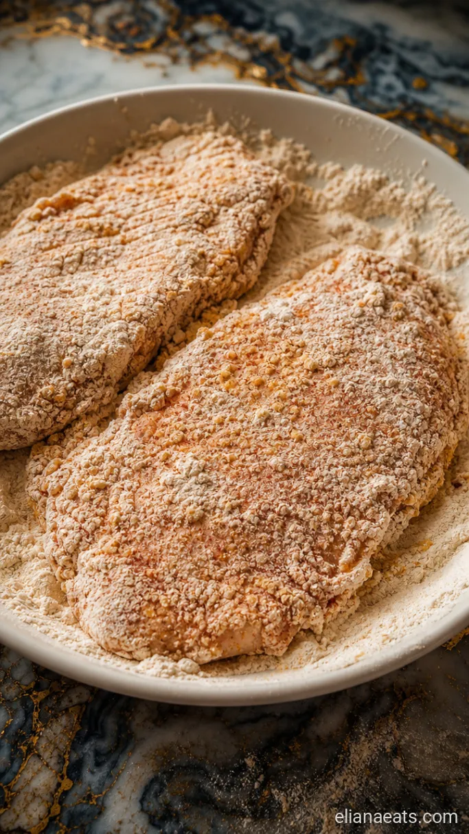 Step 3: Dredge the Chicken Fillets