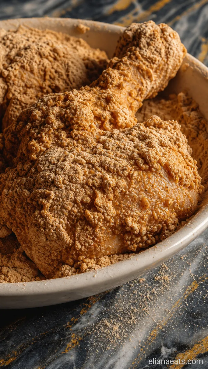 Step 3: Dredge the Chicken Twice