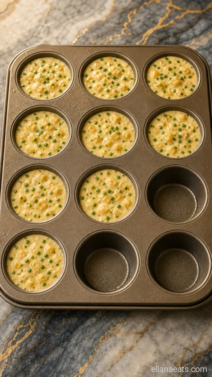 Step 3: Fill the Muffin Tin