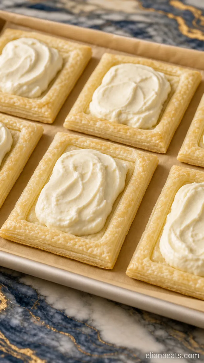 Step 3: Fill the Pastry Rectangles