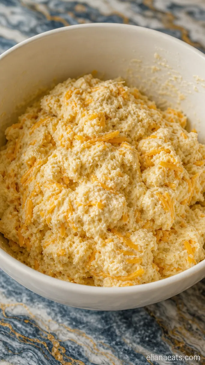 Step 3: Fold in the Cheese and Milk