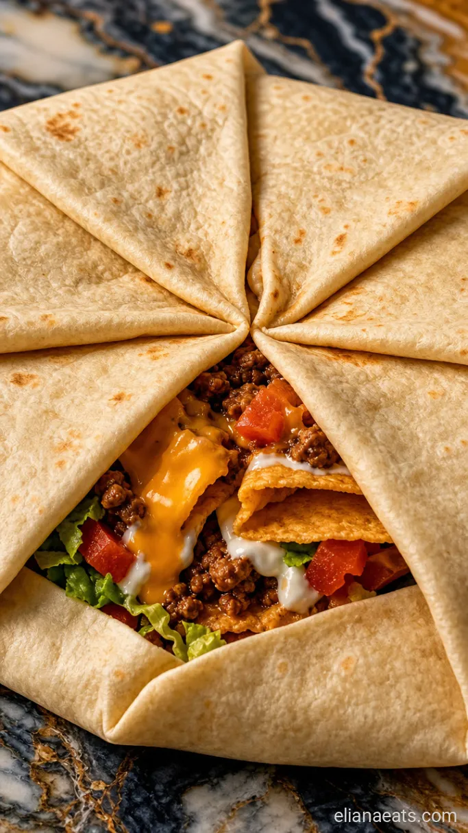 Step 3: Fold the Tortilla