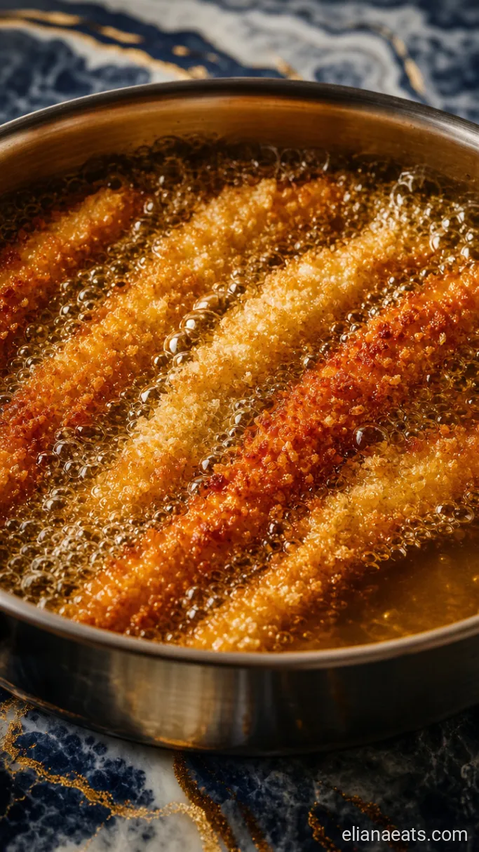 Step 3: Fry the Chicken Strips