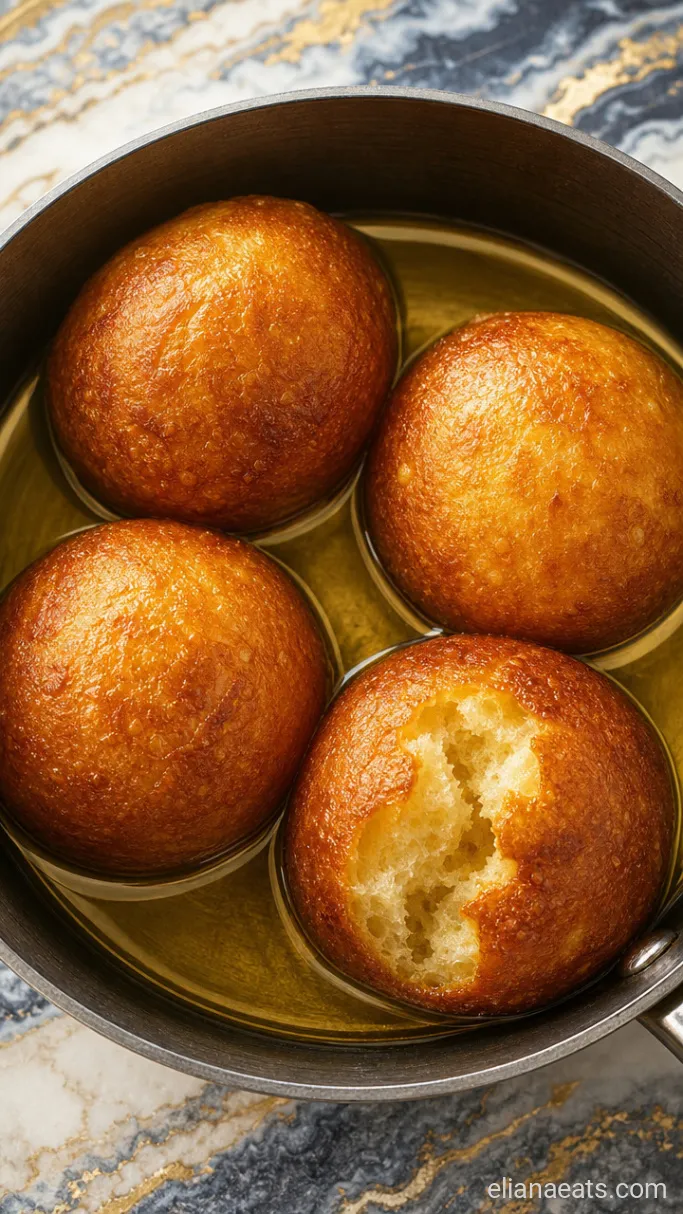Step 3: Fry the Dough Balls