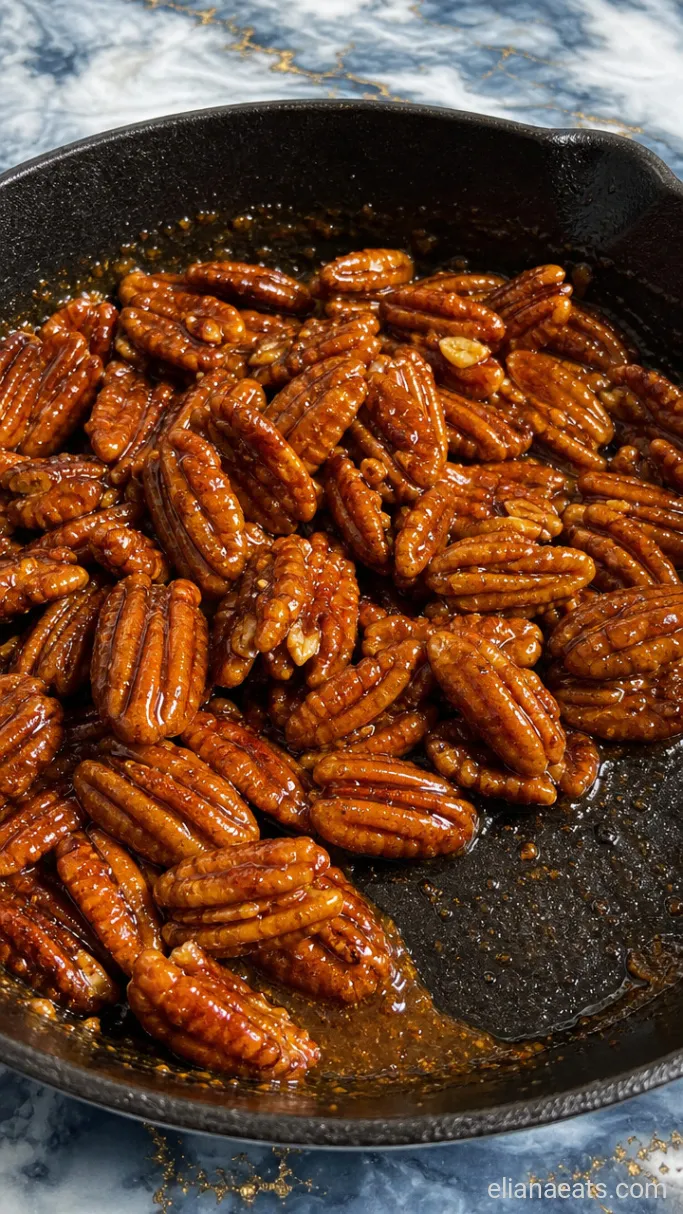 Step 3: Glaze the Pecans