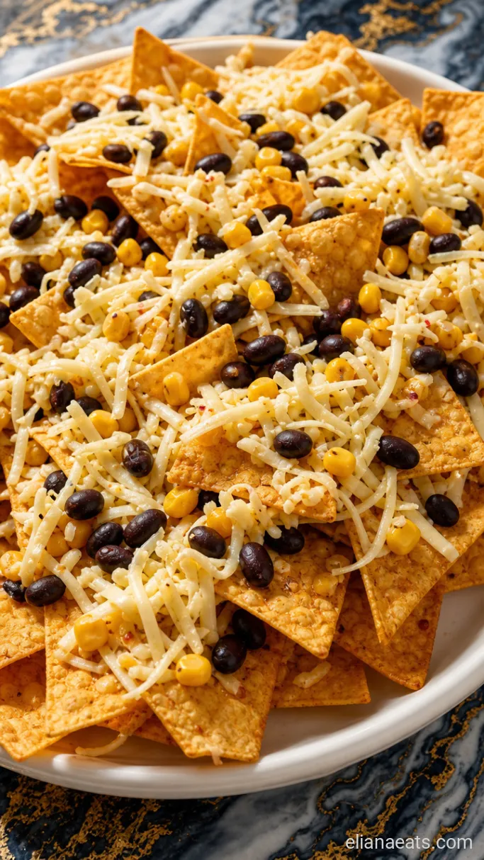 Step 3: Layer the Chips and Cheese