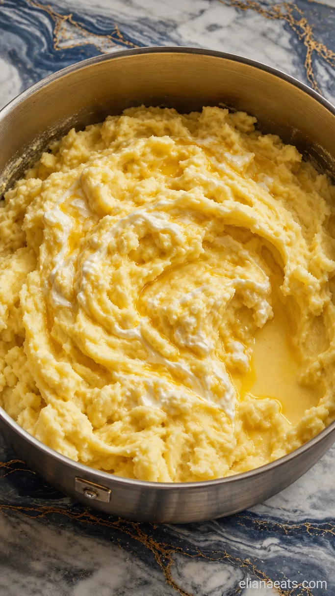Step 3: Mash and Fold the Potatoes