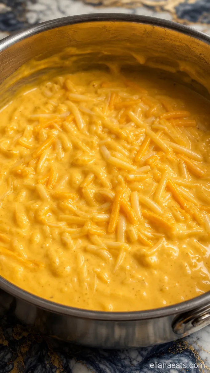 Step 3: Melt in the Cheese