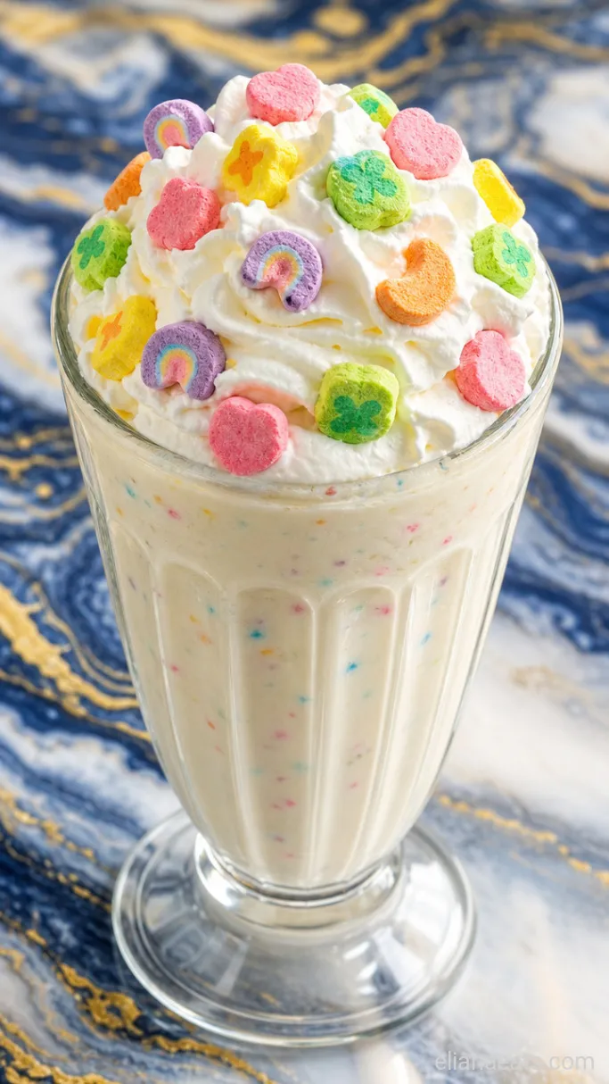 Step 3: Pour and Garnish the Shake