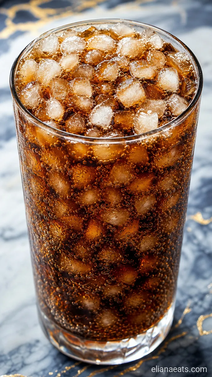 Step 3: Pour the Dr Pepper
