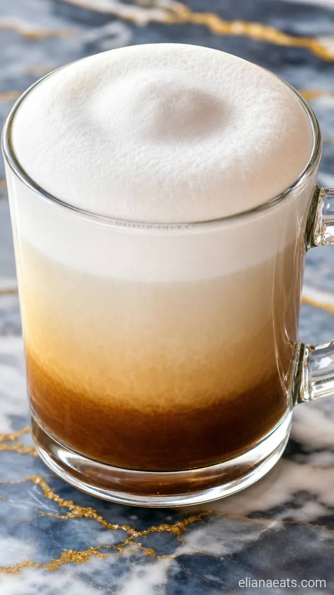Step 3: Pour the Milk and Build the Foam Cap