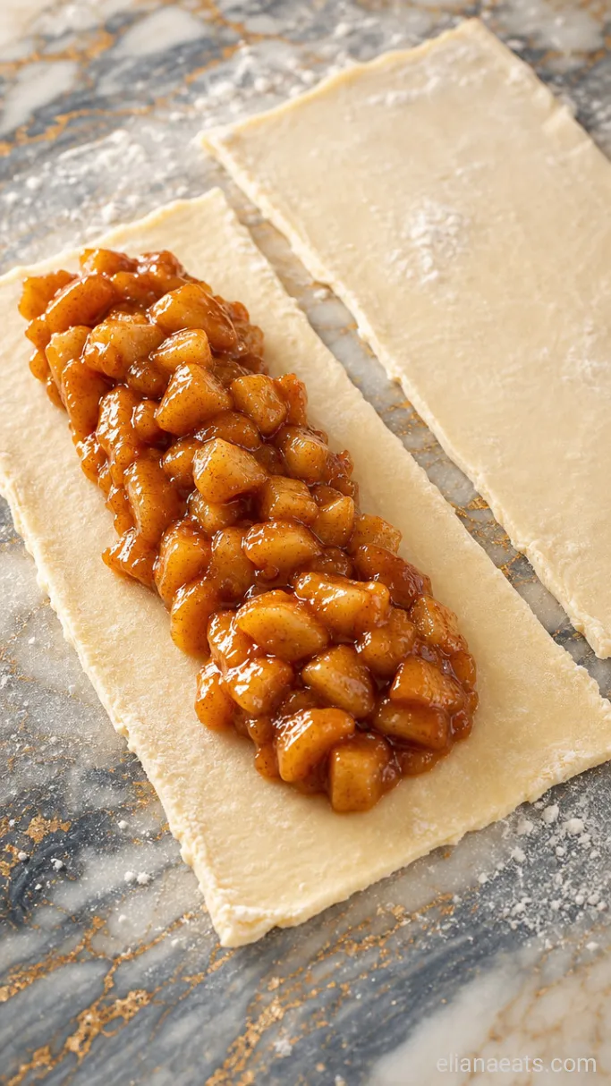 Step 3: Roll and Fill the Pastry