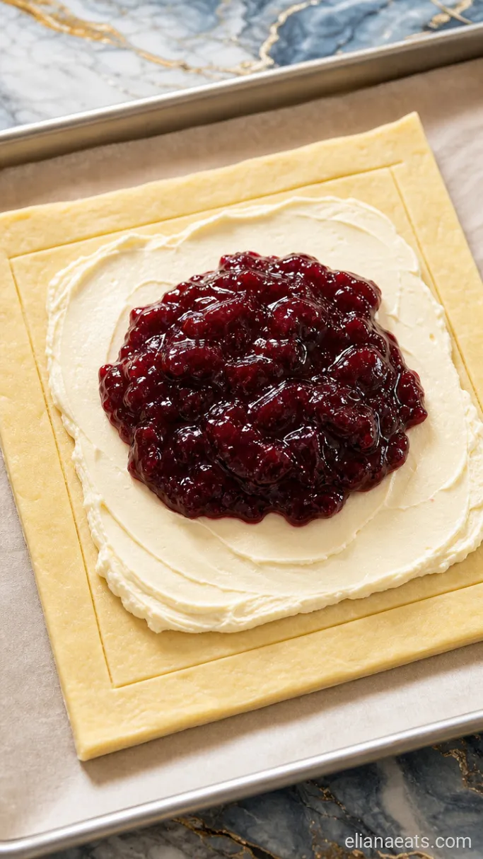 Step 3: Score and Fill the Pastry