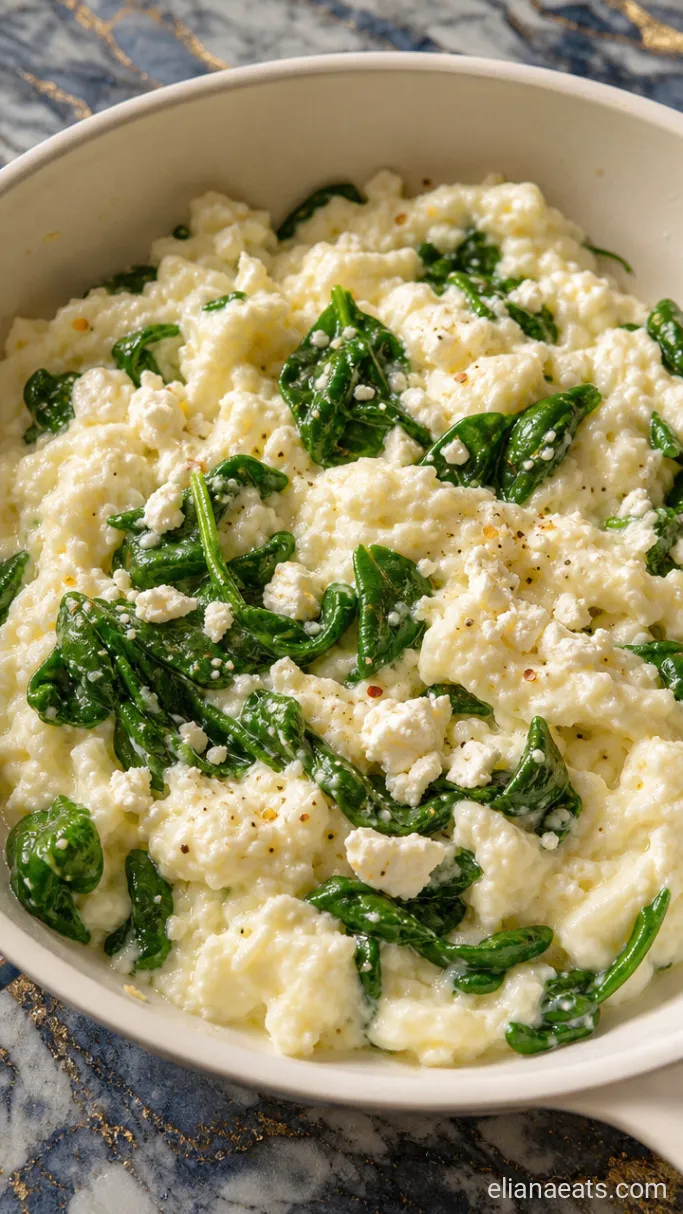 Step 3: Scramble the Egg Whites with Spinach