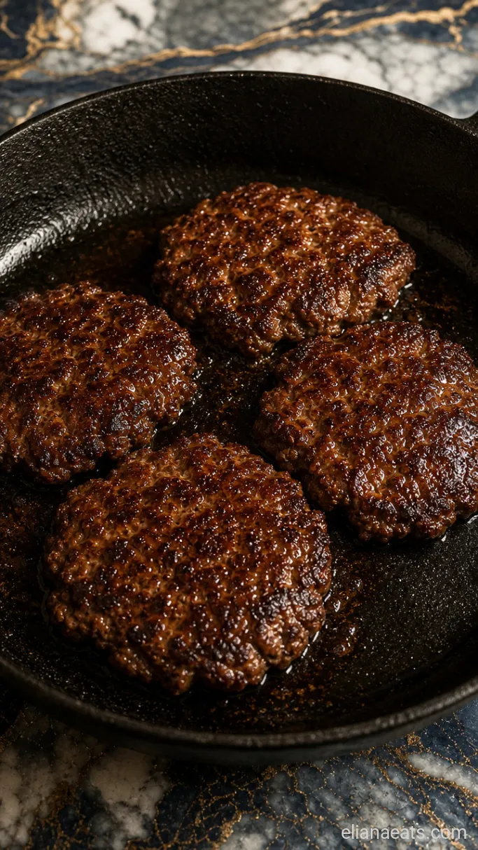 Step 3: Sear the Patties