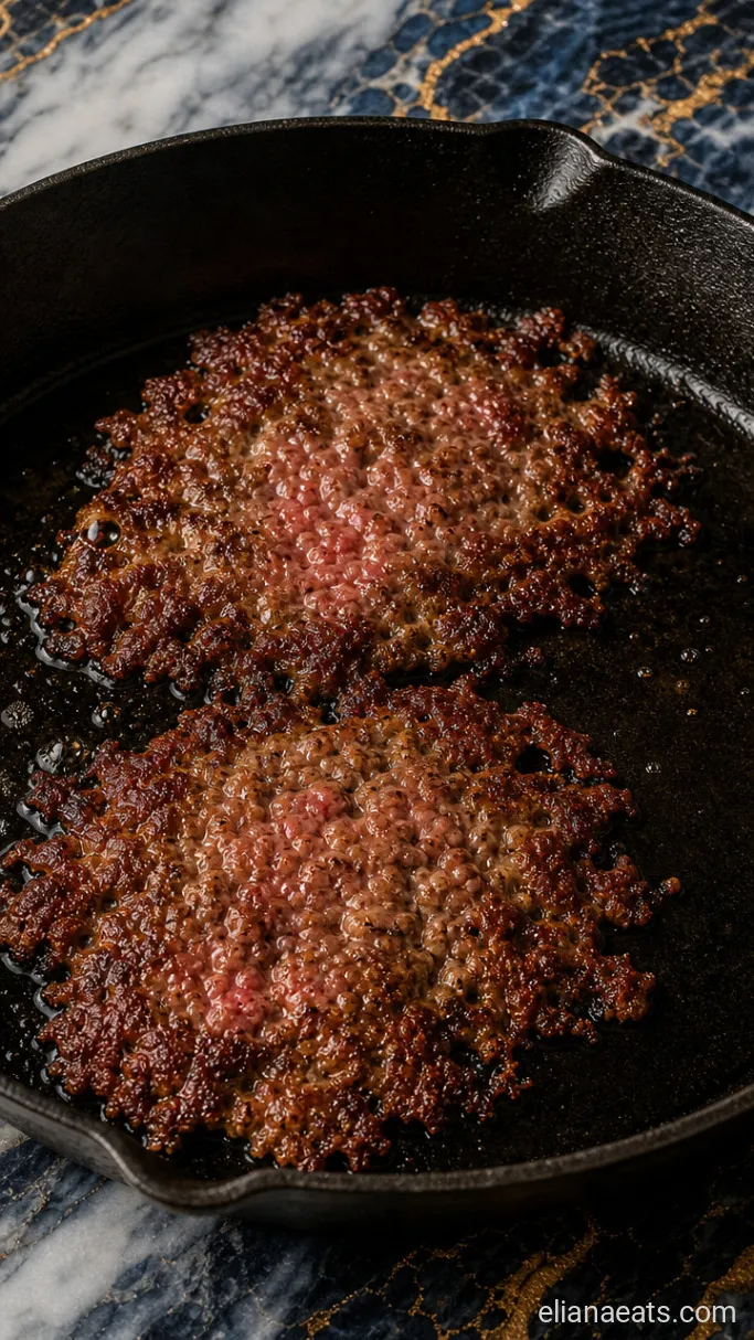 Step 3: Sear the Patties