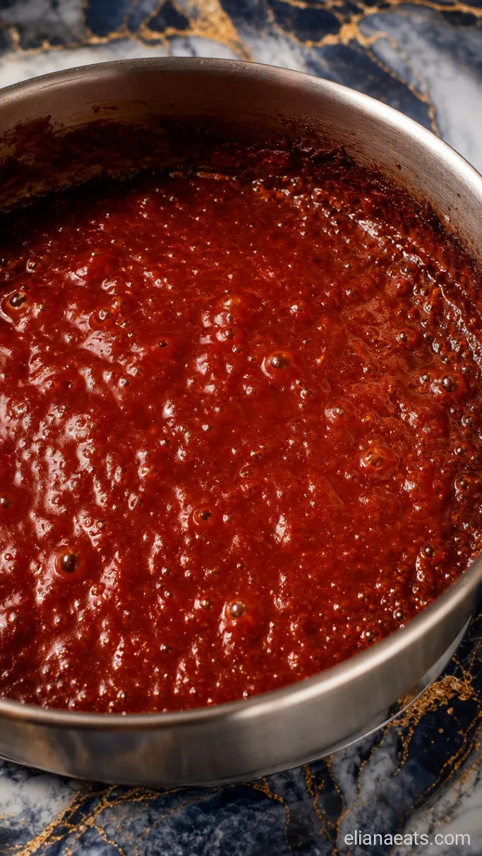 Step 3: Simmer and Thicken the Sauce