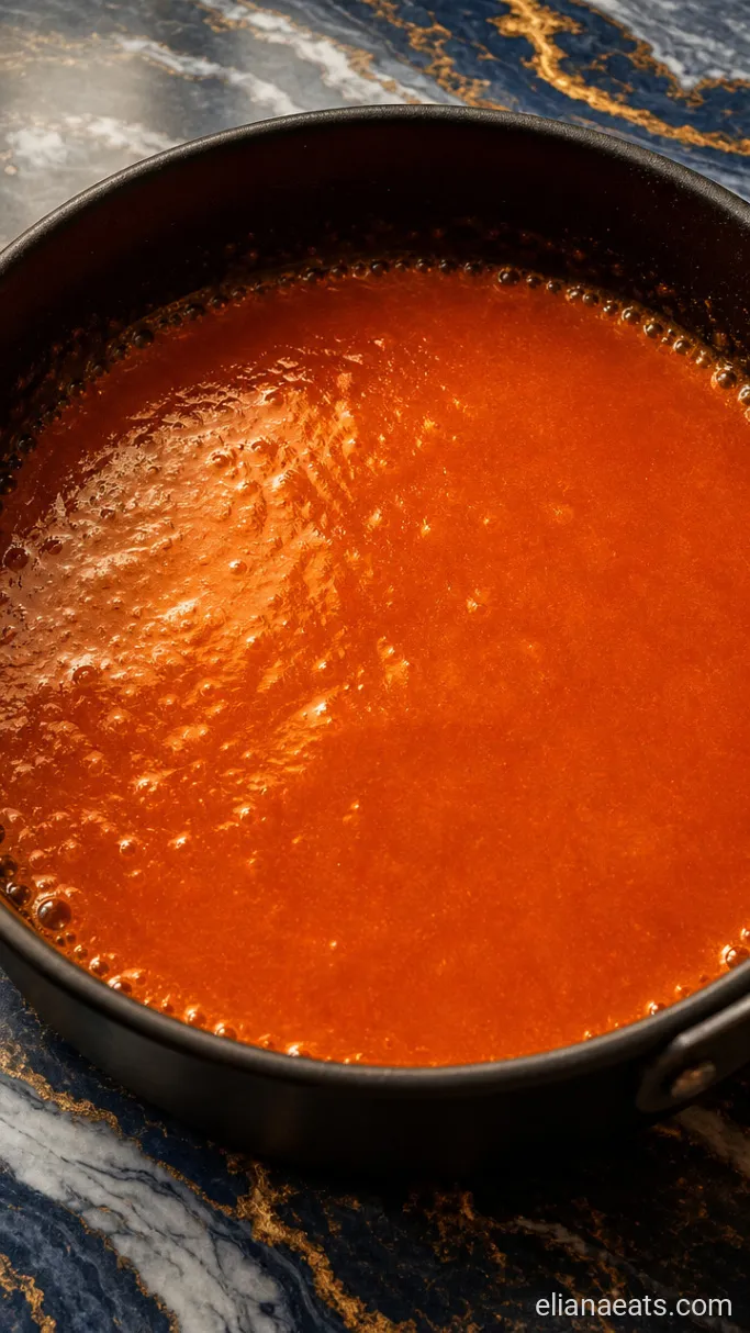 Step 3: Simmer the Buffalo Sauce