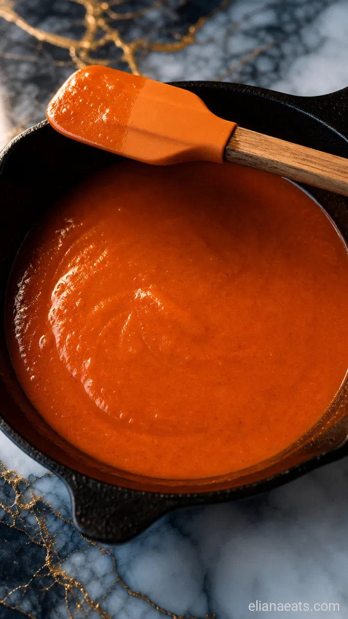 Step 3: Simmer the Buffalo Sauce