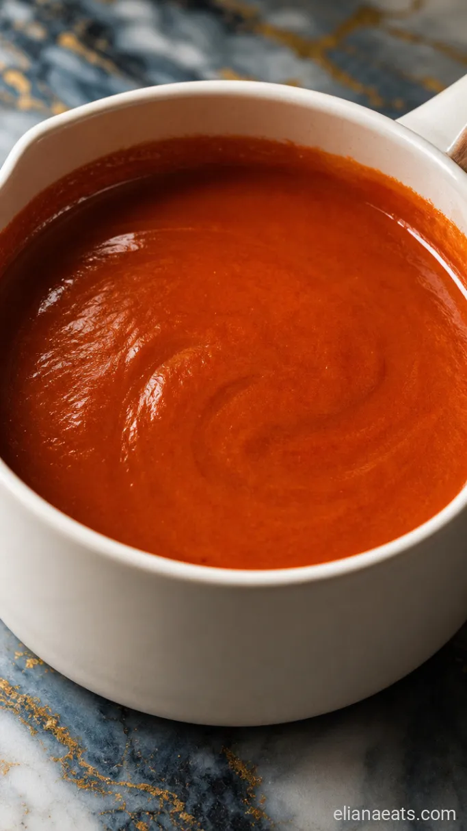 Step 3: Simmer the Buffalo Sauce