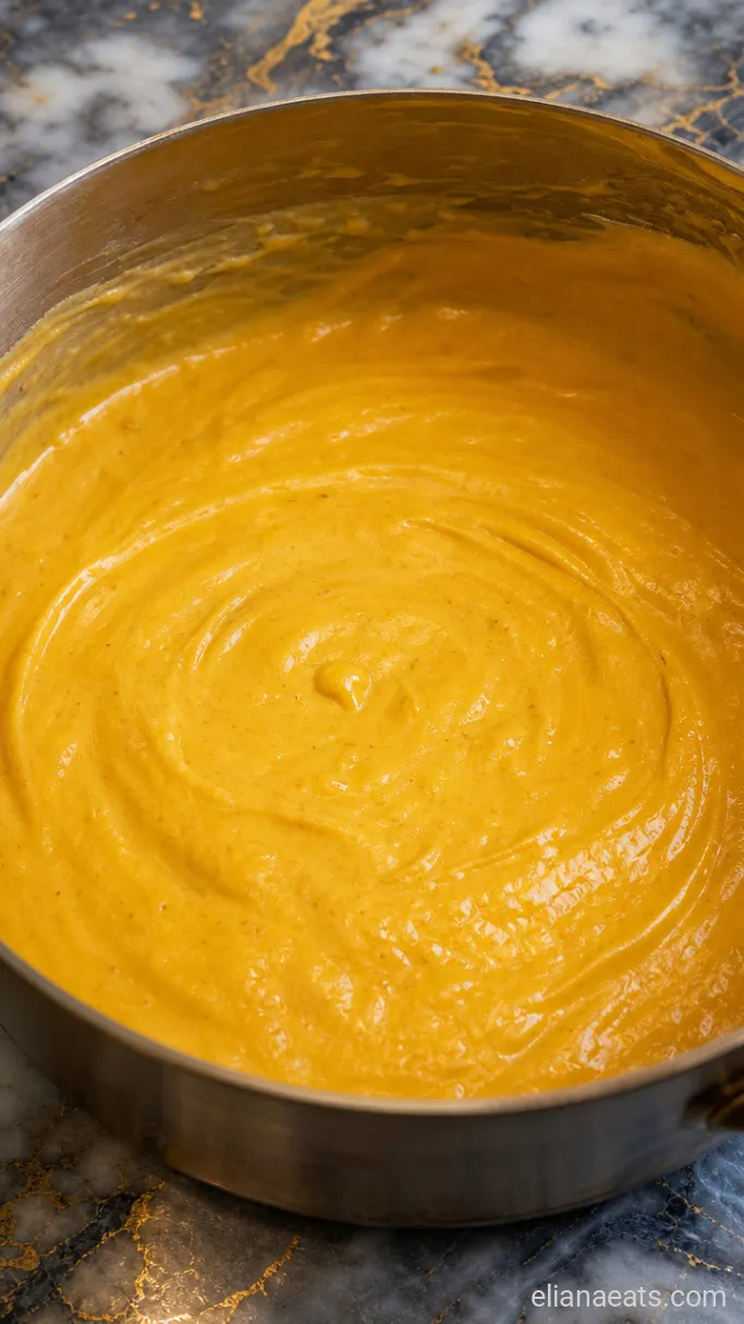 Step 3: Simmer the Cheese Sauce
