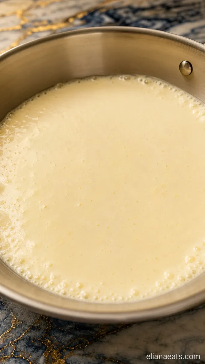 Step 3: Simmer the Cream