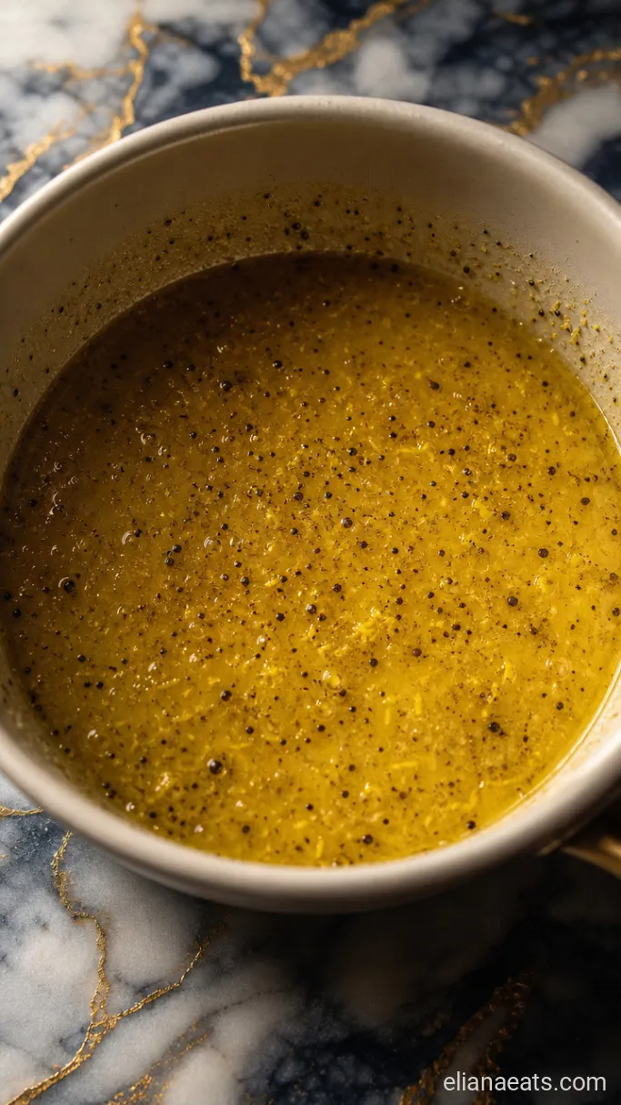 Step 3: Simmer the Lemon Pepper Glaze