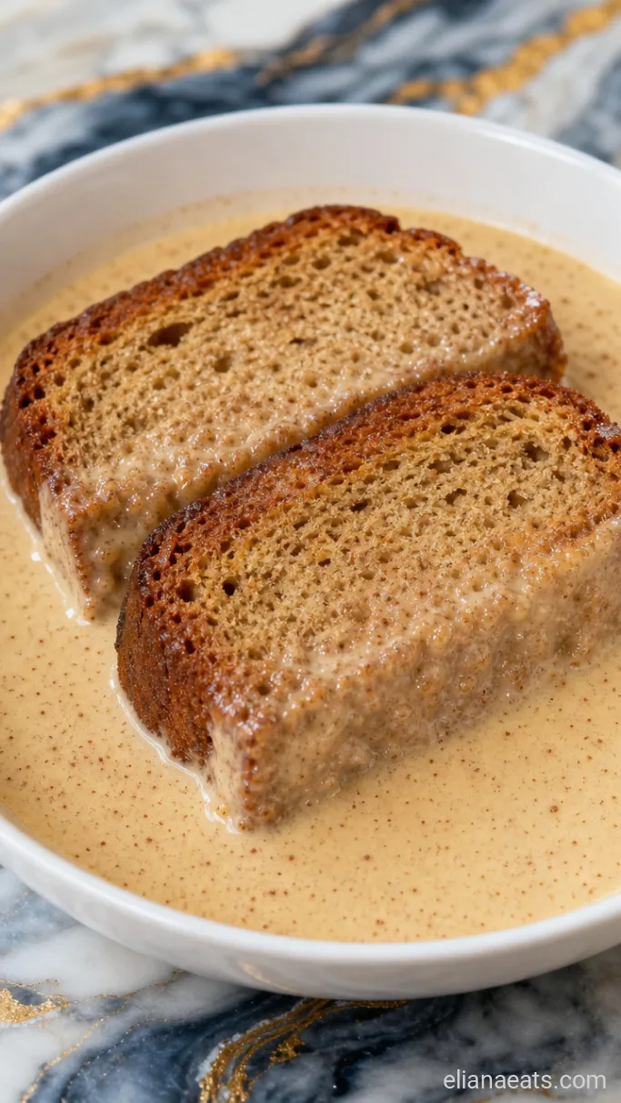 Step 3: Soak the Banana Bread Slices