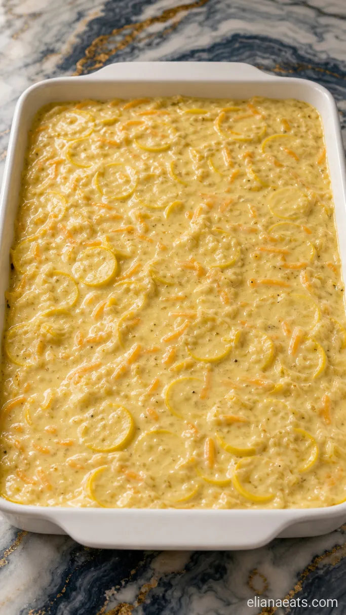 Step 3: Spread the Casserole into the Baking Dish