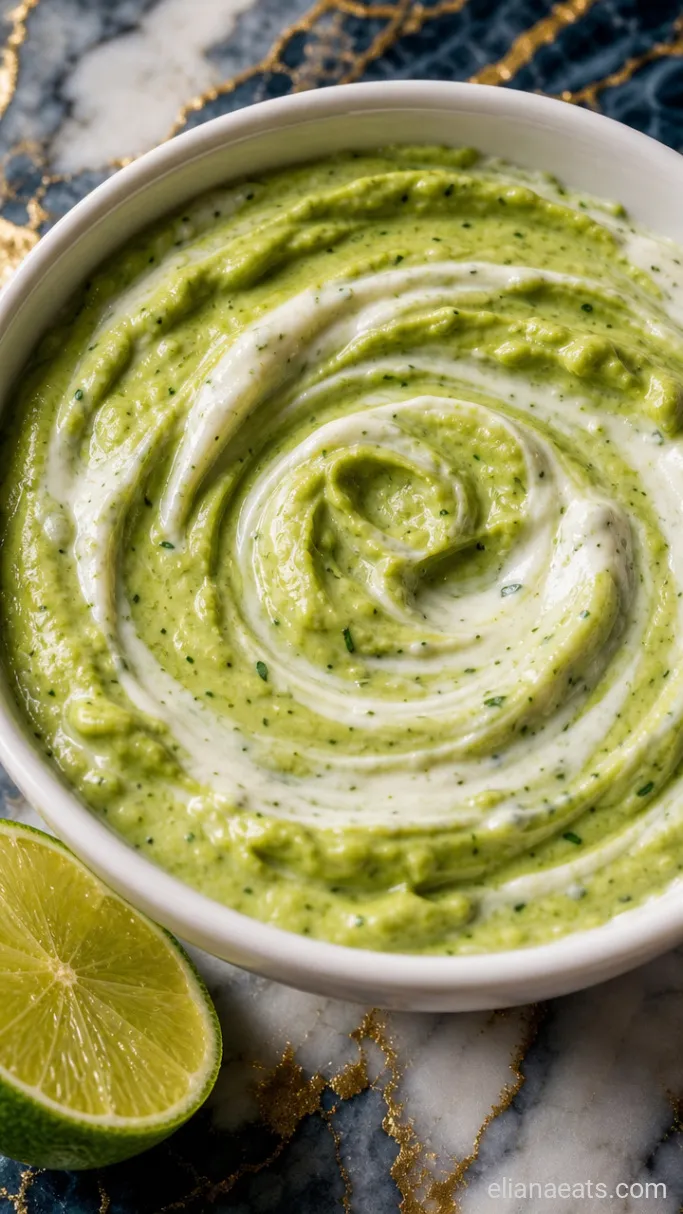 Step 3: Stir the Avocado Ranch