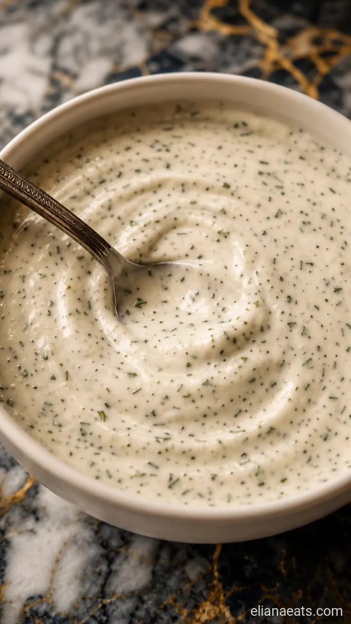 Step 3: Stir the Ranch Sauce