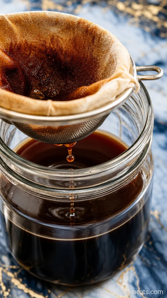 Step 3: Strain the Concentrate