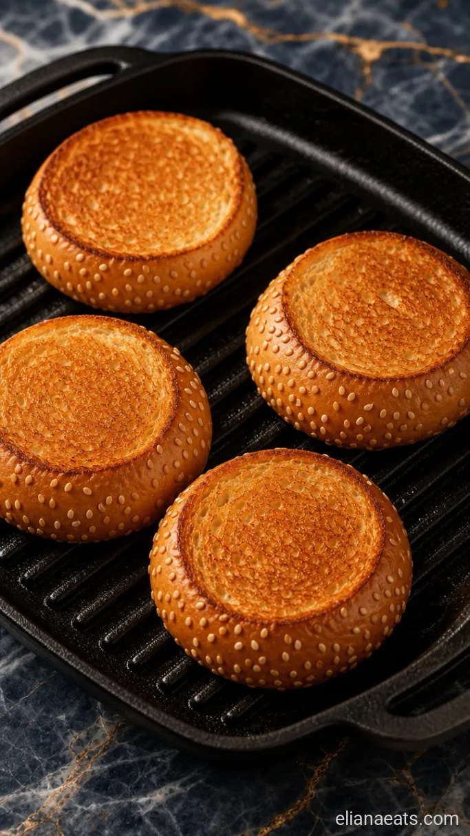 Step 3: Toast the Buns