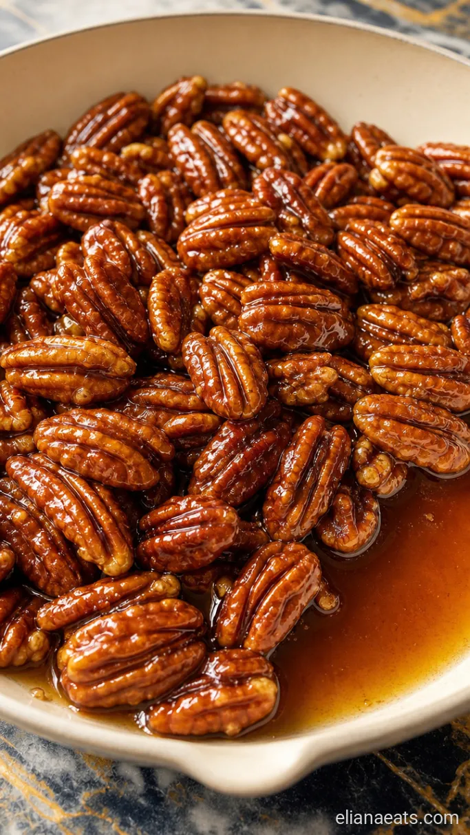 Step 3: Toast the Pecans in Honey Butter