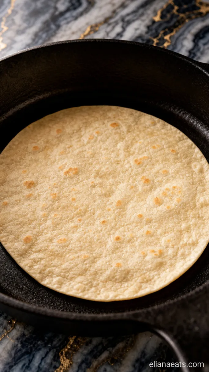 Step 3: Warm the Tortilla