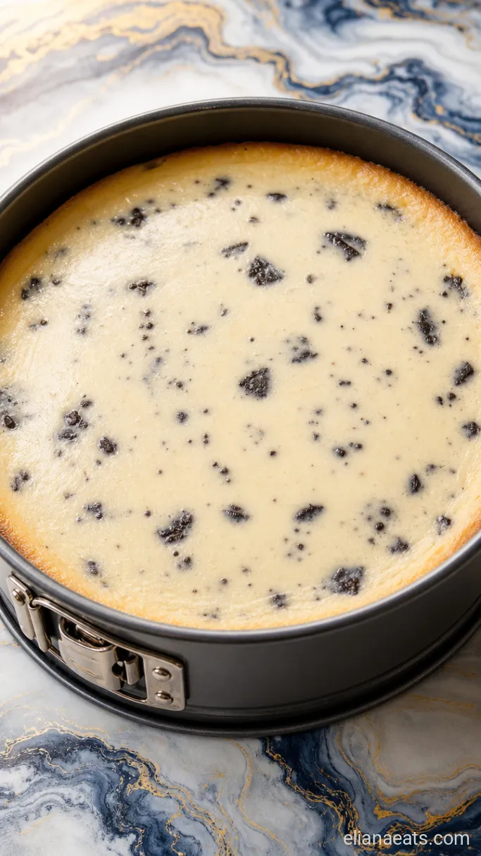 Step 4: Bake the Cheesecake in a Water Bath