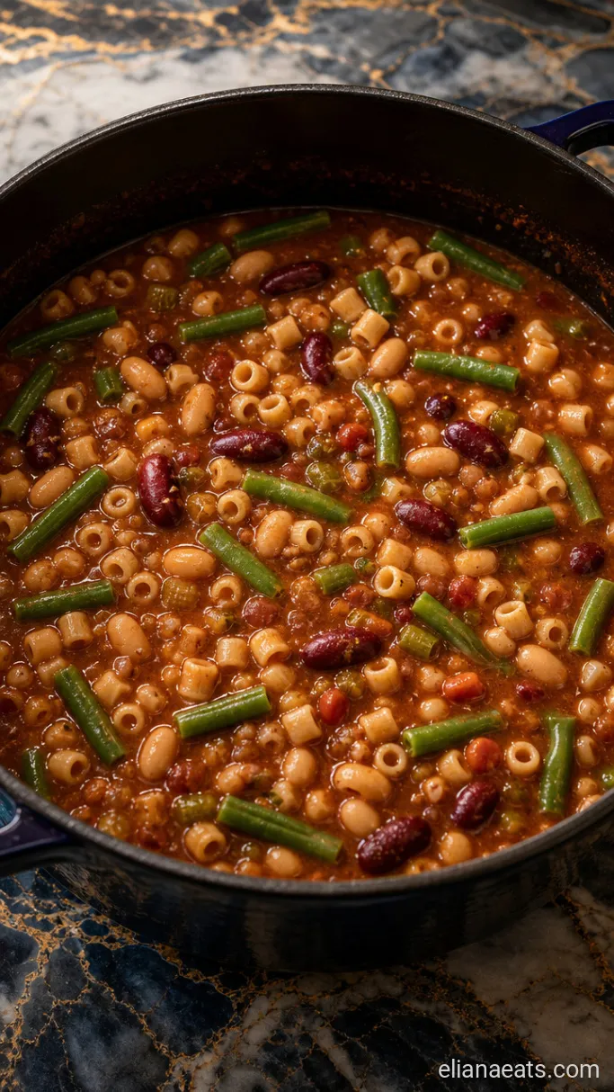 Step 4: Cook the Pasta and Green Beans