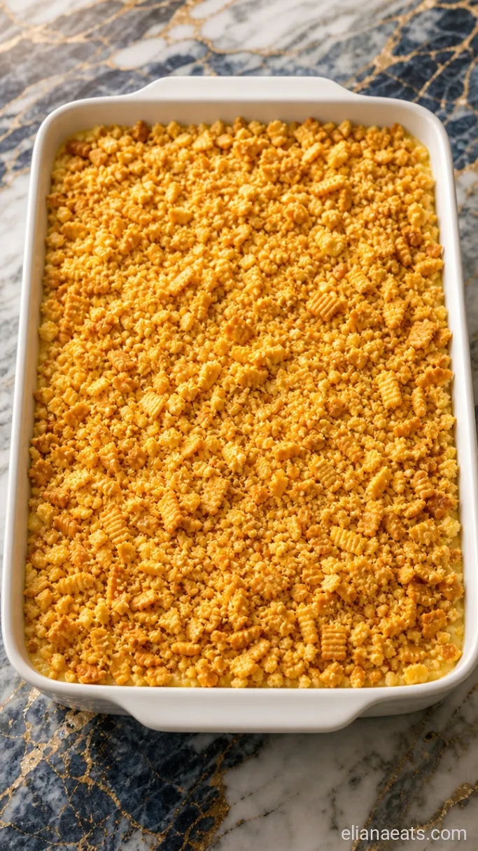 Step 4: Crush and Add the Cracker Topping
