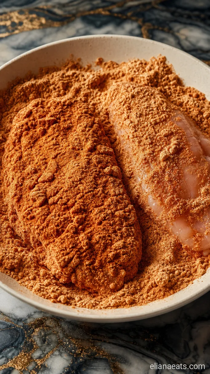 Step 4: Dredge the Chicken