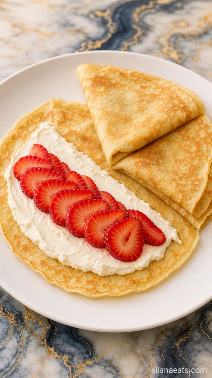 Step 4: Fill and Fold the Crepes