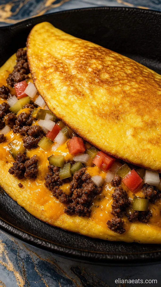 Step 4: Fill and Fold the Omelette