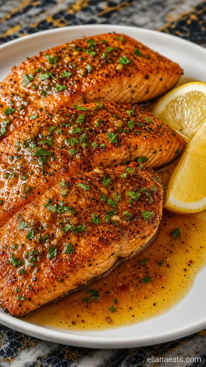 Step 4: Finish and Plate the Salmon