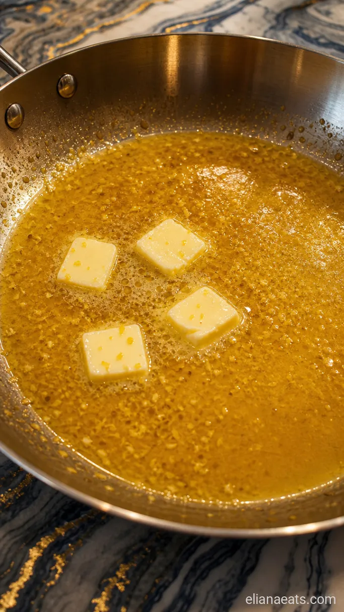 Step 4: Finish the Sauce with Butter and Lemon