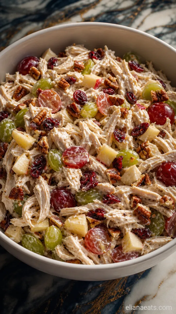 Step 4: Fold in the Chicken and Fruit