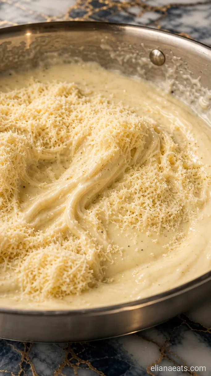 Step 4: Fold in the Parmesan