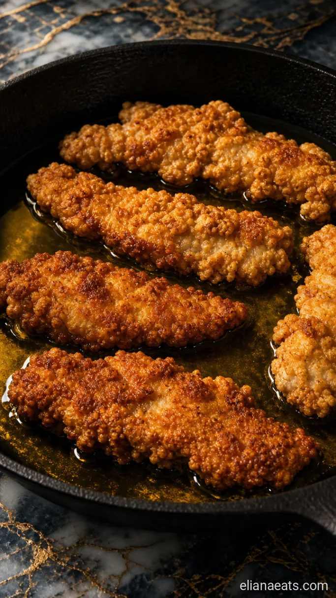 Step 4: Fry the Chicken Tenders