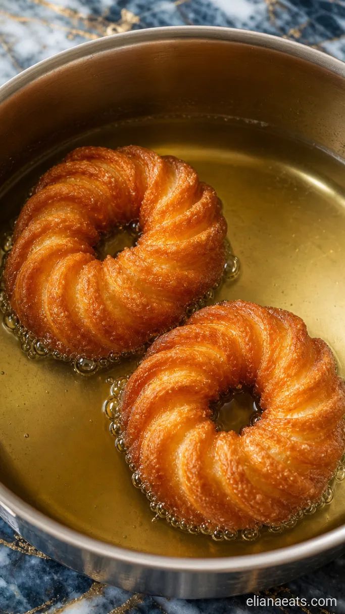 Step 4: Fry the Crullers