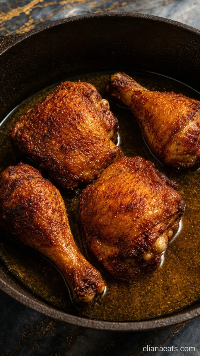 Step 4: Fry the Dark Meat