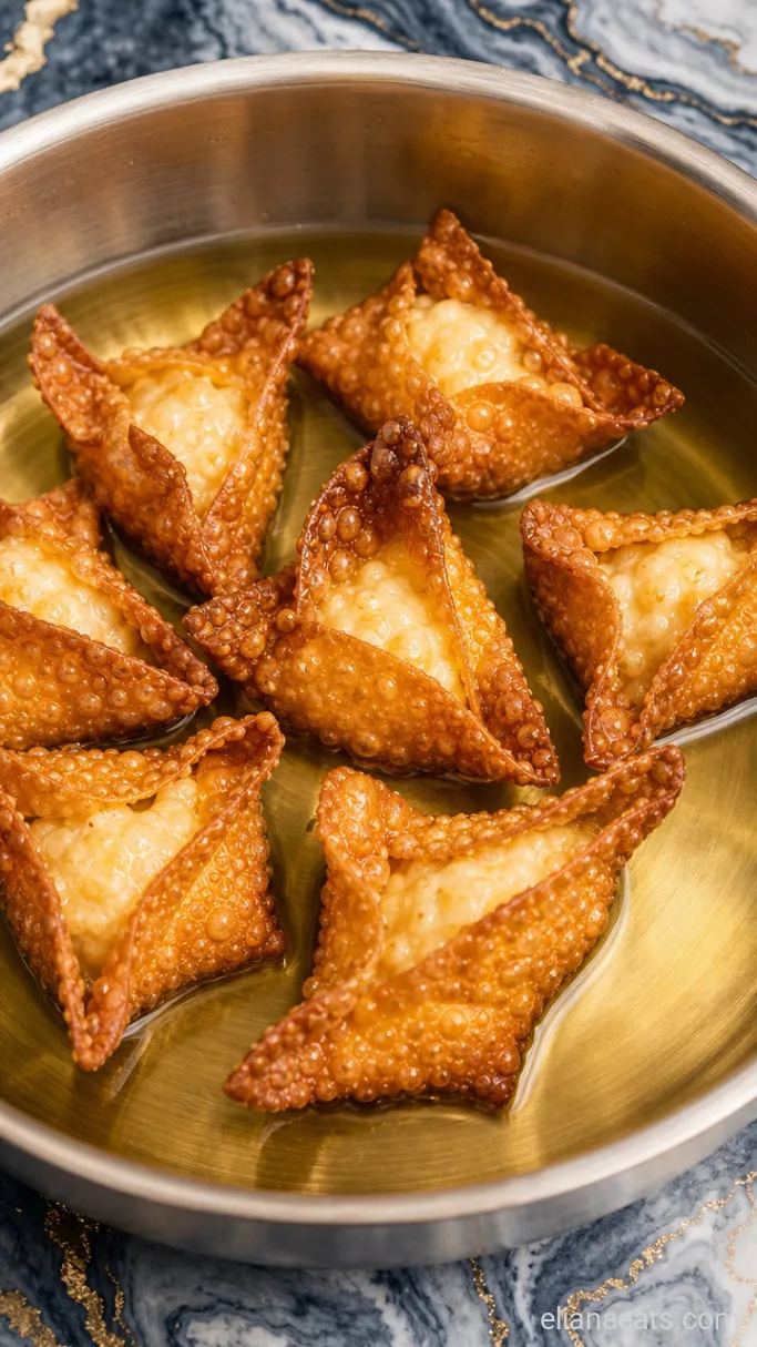 Step 4: Fry the Rangoon